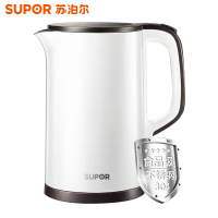苏泊尔(SUPOR)电水壶1.5L大容量自动断电 保温防烫防干烧自动断电不锈钢内胆烧水壶15T66B