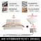 床双人床实木床奶油风大象耳朵床科技布床简约现代轻奢主卧布艺床1.5米1.8米623