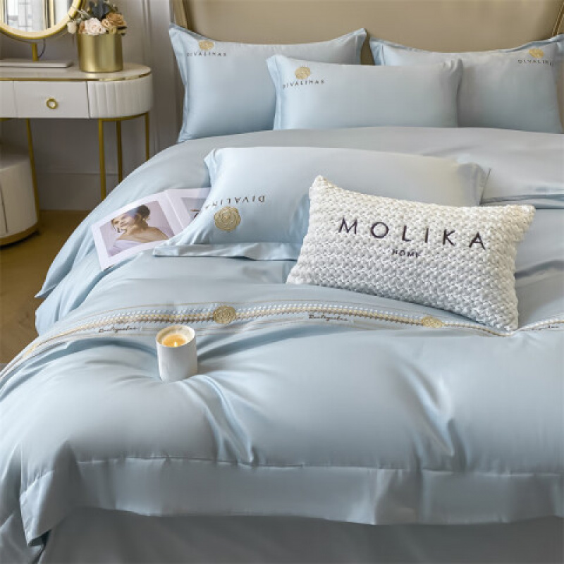 三极户外(Tri-Polar)TP2699长绒棉60支刺绣全棉四件套1.5/1.8m床单_741高清大图