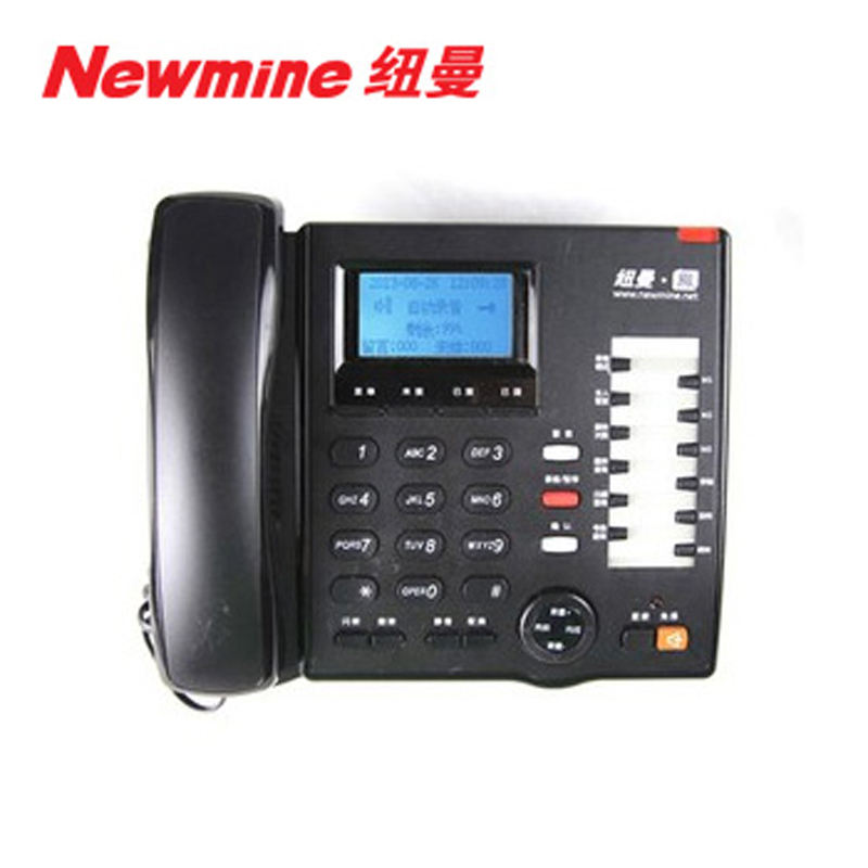 纽曼HL2007TSD-908(R)录音电话 超长录音 答录留言 一键操作 自动数字录音电话[交易快照]