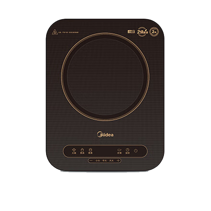 美的(Midea)电磁炉 家用大火力纤薄轻音大功率炒菜火锅一体大面板智能定时 MICCA809