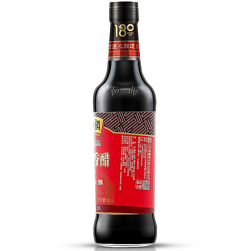 恒顺 精酿镇江恒顺香醋 糯米酿造固态发酵 500ml(新老包装交替发货)