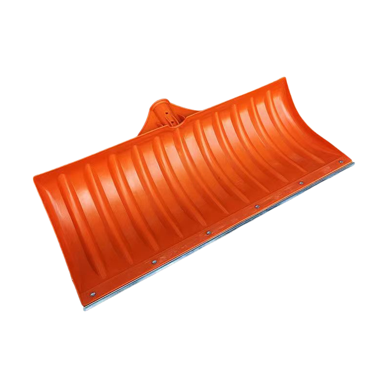 联岚除雪铲多功能锰钢推雪铲锹橘色雪铲+1.2米木柄把高清大图