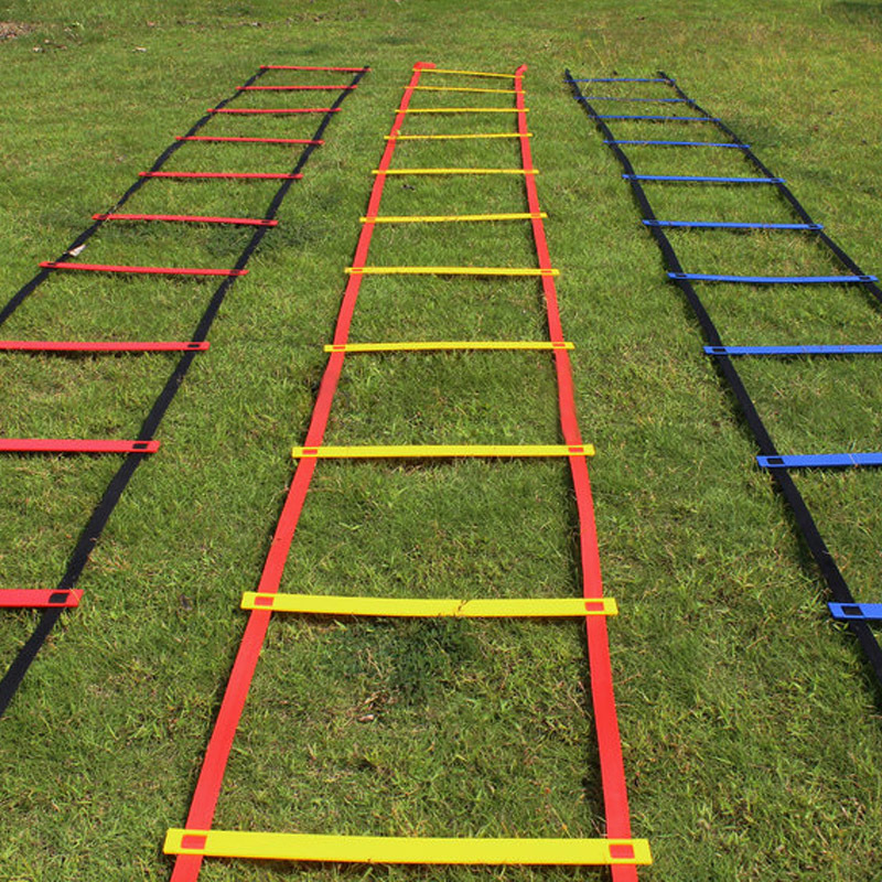3米6节厚款 包 篮球训练绳梯足球训练器材敏捷梯步伐训练调格梯敏捷栏