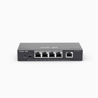 锐捷RG-ES205GC交换机5口千兆轻网管桌面式交换机 不带POE