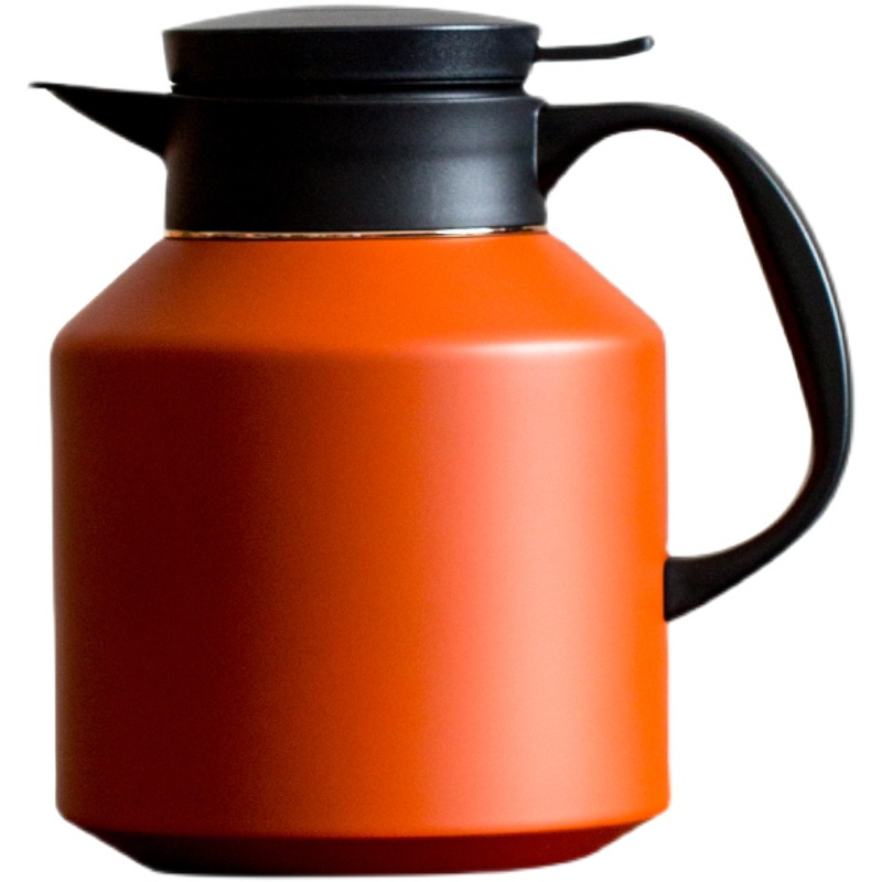 粉色 - 冷水壶2.2L+4杯+沥水盘 烧闷壶泡茶养生茶叶壶茶保暖便携焖茶壶办公茶具闷泡保温杯办公室