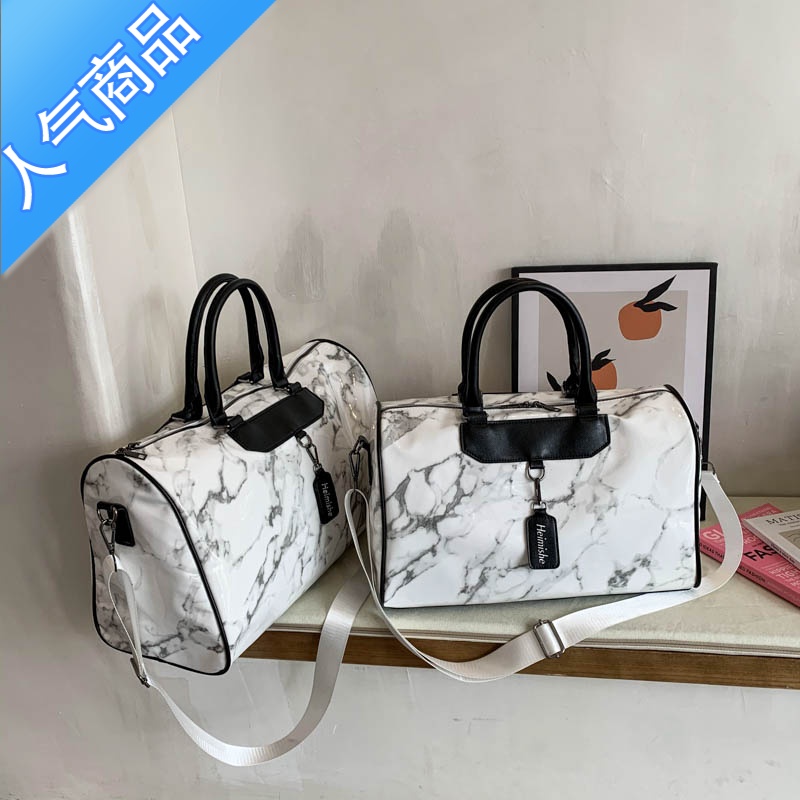 FENGHOU旅行包包女短途出差时尚轻便斜挎旅游包潮牌健身包男手提行李袋小旅行包男女高清大图