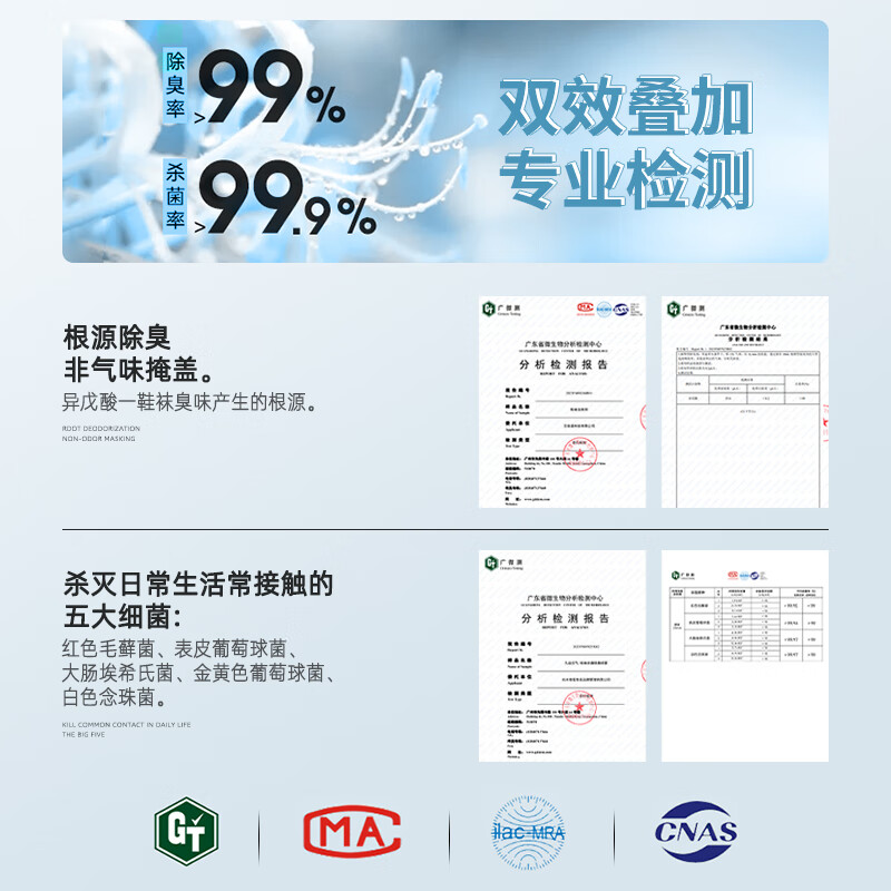 沫檬鞋靴祛味净化喷雾 260ml高清大图