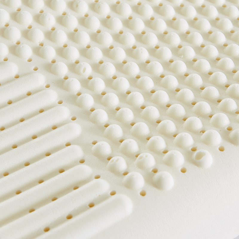 洁丽雅进口天然乳胶枕头家用护颈枕颈椎枕枕芯助睡眠