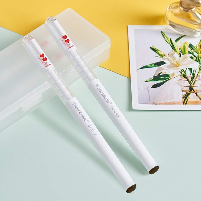 缤乐美(papermate)心心笔系列 中性笔G410 蓝色0.5mm单支装