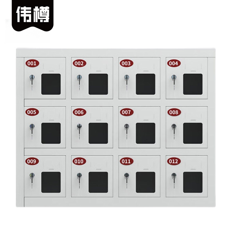 伟樽手机存放柜12门725*245*560mm台高清大图