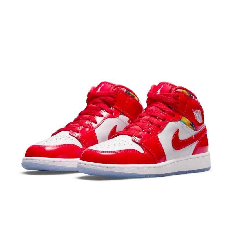 耐克(nike)>jordan耐克乔丹儿童airjordan1aj1大童运动童鞋休闲dc7248