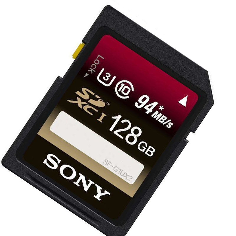 索尼(SONY) SD 128G 94M 存储卡 高速单反微单数码相机高清摄像机内存卡 SD卡
