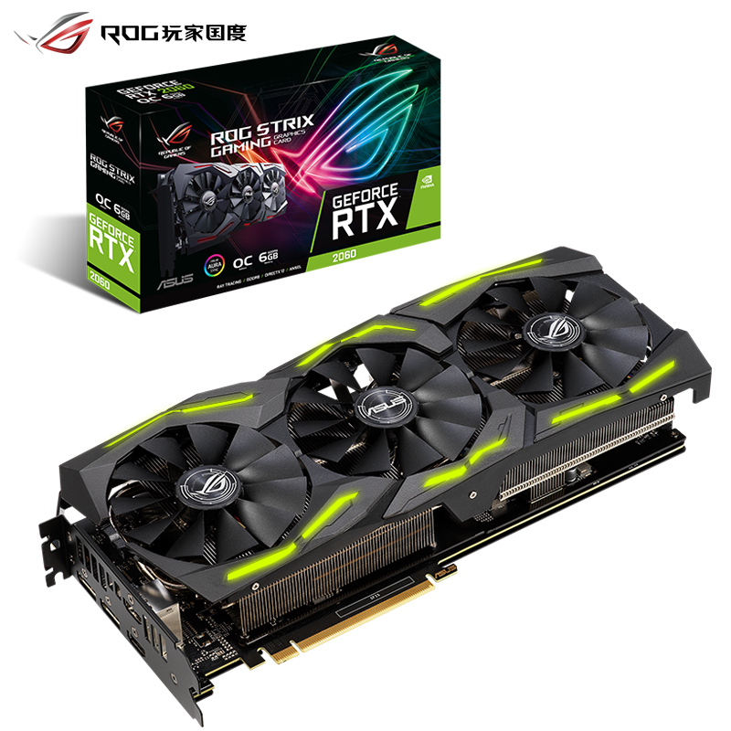华硕RTX2060 RTX2060-O6G-GAMING