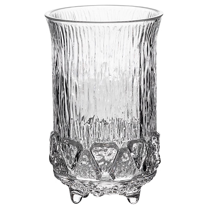 玻璃杯三脚果汁杯-单个装