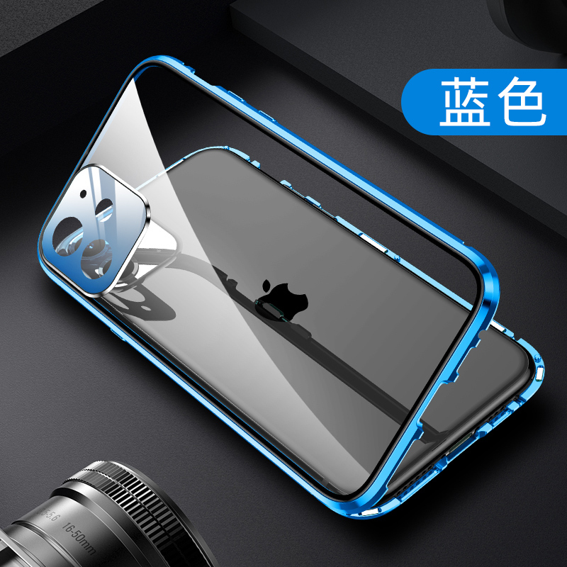 圣幻 自带镜头圈保护苹果11手机壳iphone12手机壳12promax双面玻璃mini全包防摔潮牌透明高档女款男限量版高清大图