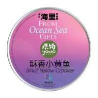 [苏宁极物]原物深海美食苏宁极物X原物联名款酥香小黄鱼55g休闲零食