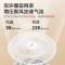 美的(Midea)[飓风清凉]七叶柔风立式电风扇/家用轻音落地扇/台式小型风扇/大风力遥控定时摇头风扇SAH35BSJ