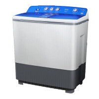 海尔（Haier) XPB180-1128S 18公斤大容量双缸半自动可洗被子动平衡技术水电分离双筒洗衣机 海尔洗衣机