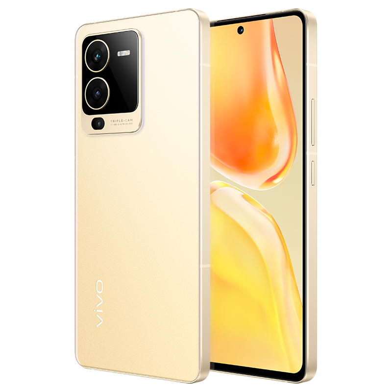 vivo S15 8GB+128GB 浅金 77万高跑分芯片 66W闪充 6000万光学防抖摄像头 新品5G全网通手机
