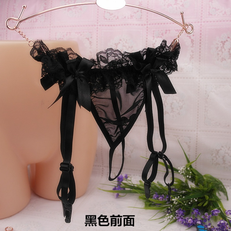 大码性感带丝袜蕾丝透明长筒袜超薄袜带胖mm激情套装sm
