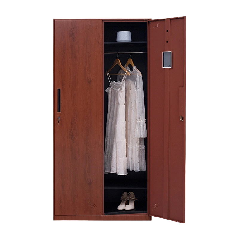 铭羽洋木纹更衣柜高清大图