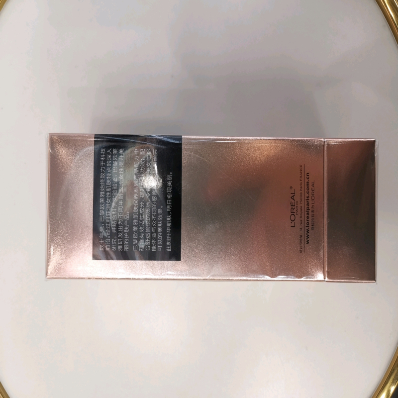 欧莱雅金致臻颜牡丹奢养粉妍乳液滋润提亮补水保湿护肤品110ML高清大图