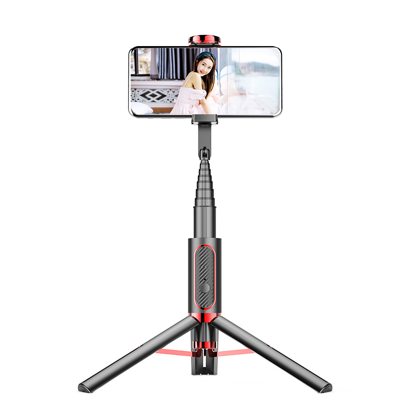 火豹手机支架三脚架自拍杆抖音迷你网红拍照录视频三角架户外拍摄桌