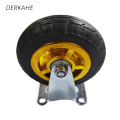 DERKAHE 中型手推车橡胶轮 φ125×32（5寸） 定向款 个