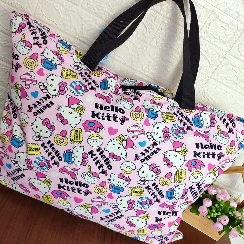 不防水恐龙没有拉链 35*38cm(可放A4) 防水帆布衣服幼儿园被褥收纳袋装被子的袋子棉被学生手提袋行李袋