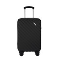 大洋洲·袋鼠 经典斜纹拉杆箱 DS-C320 20英寸黑色