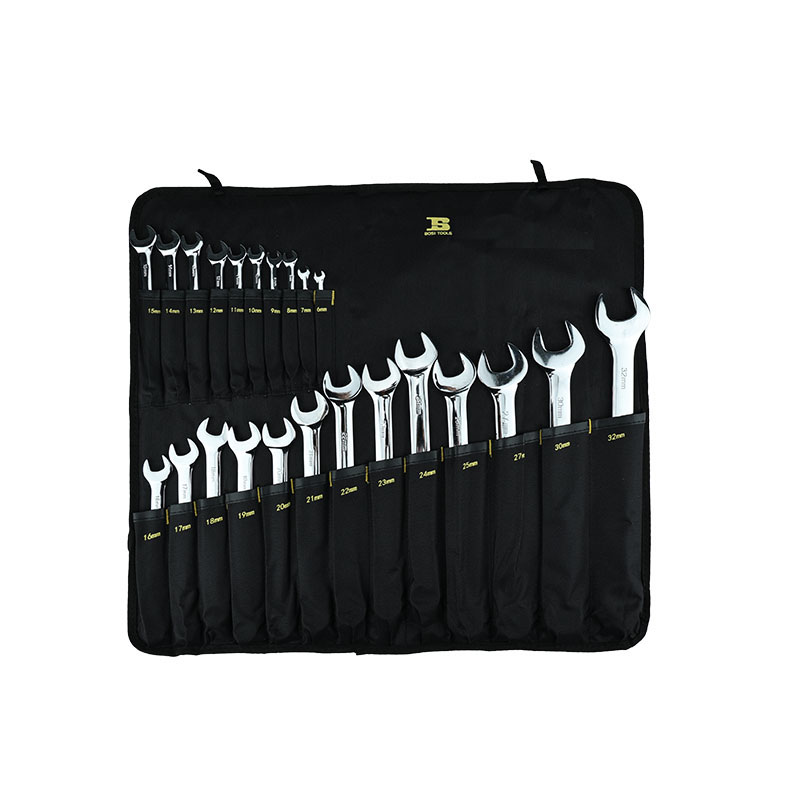 波斯(BOSI)棘轮两用扳手组套 BST21191 23件套 套高清大图