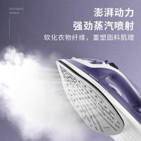 飞利浦(PHILIPS) 蒸汽电熨斗 手持式小型家用熨斗 干湿双烫熨烫机GC1752/38