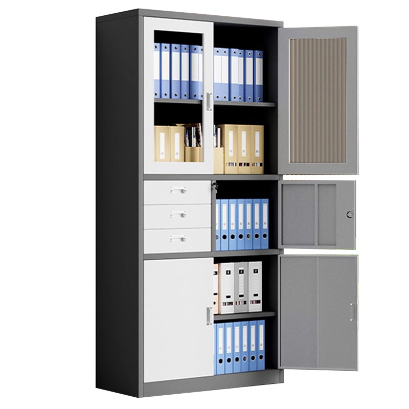 烁恒文件柜偏三斗台高清大图