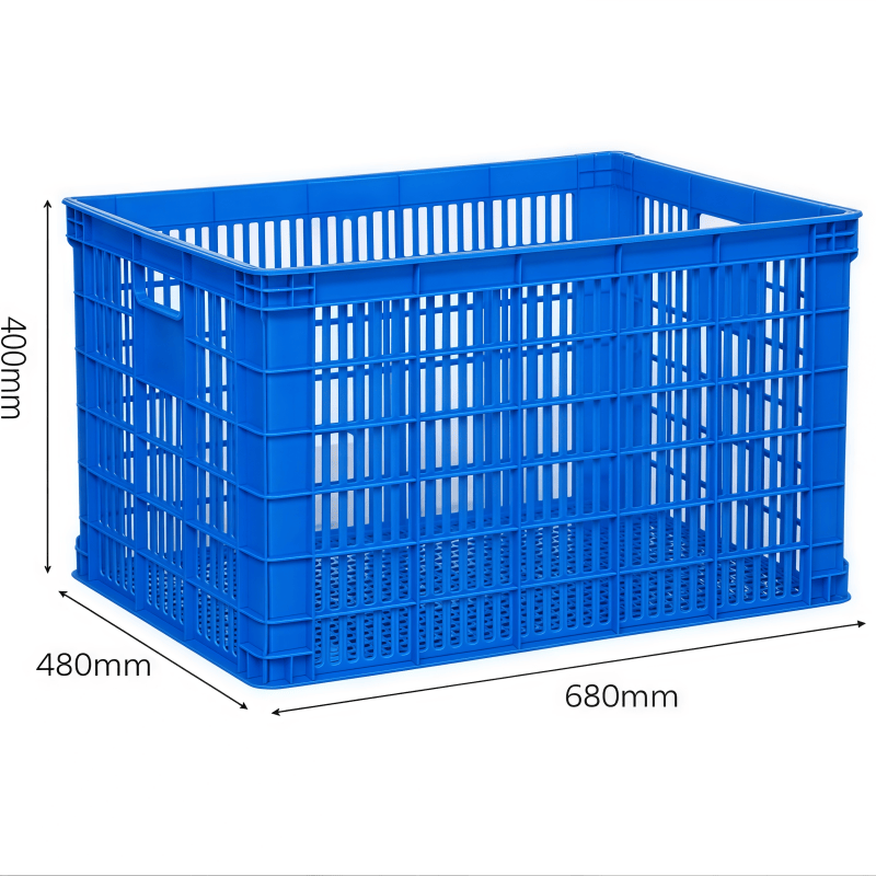 鑫木樽塑料筐680*480*400mm个高清大图