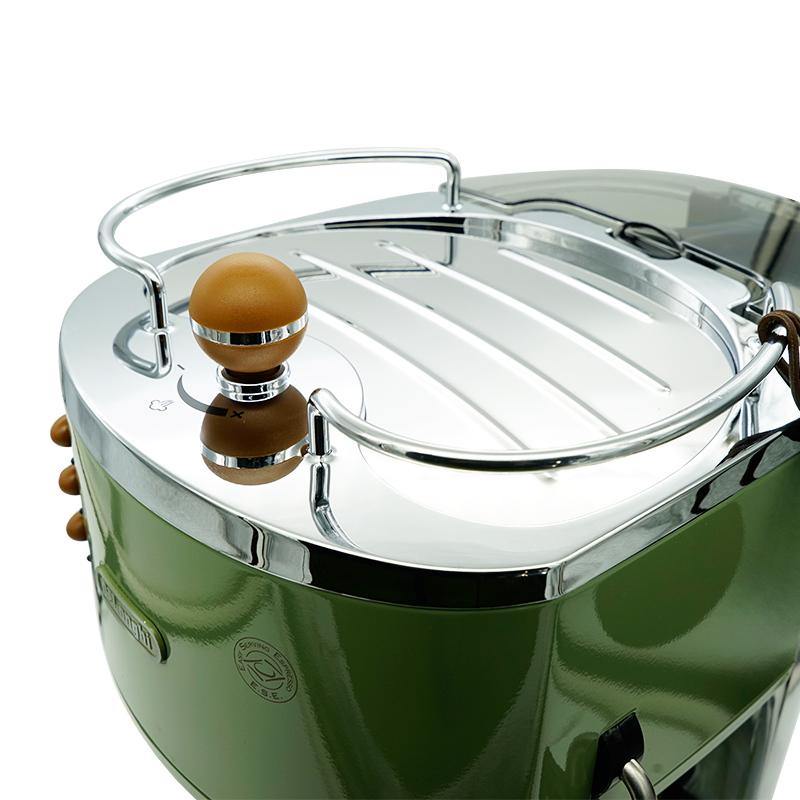 德龙(DeLonghi)咖啡机ECOV311 意式半自动泵压式咖啡机 橄榄绿 半自动咖啡机