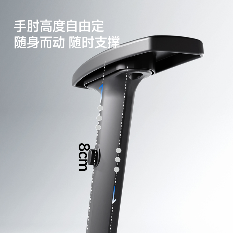 igrow爱果乐人体工学椅电脑椅家用久坐办公座椅舒适靠背电竞椅子高清大图