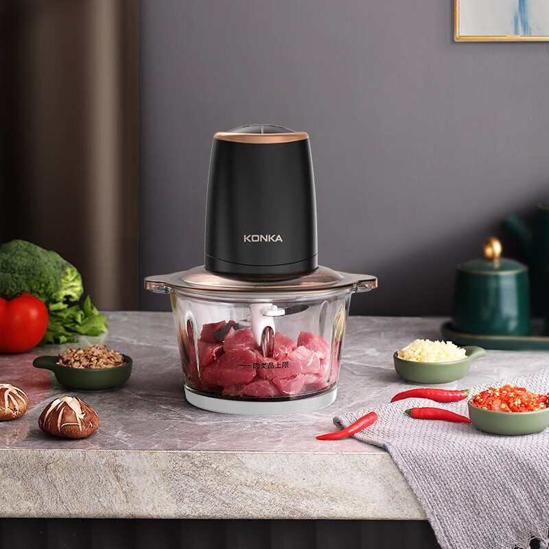 康佳(KONKA)家用多功能绞碎机1.8L绞肉机KGRJ-1826-M