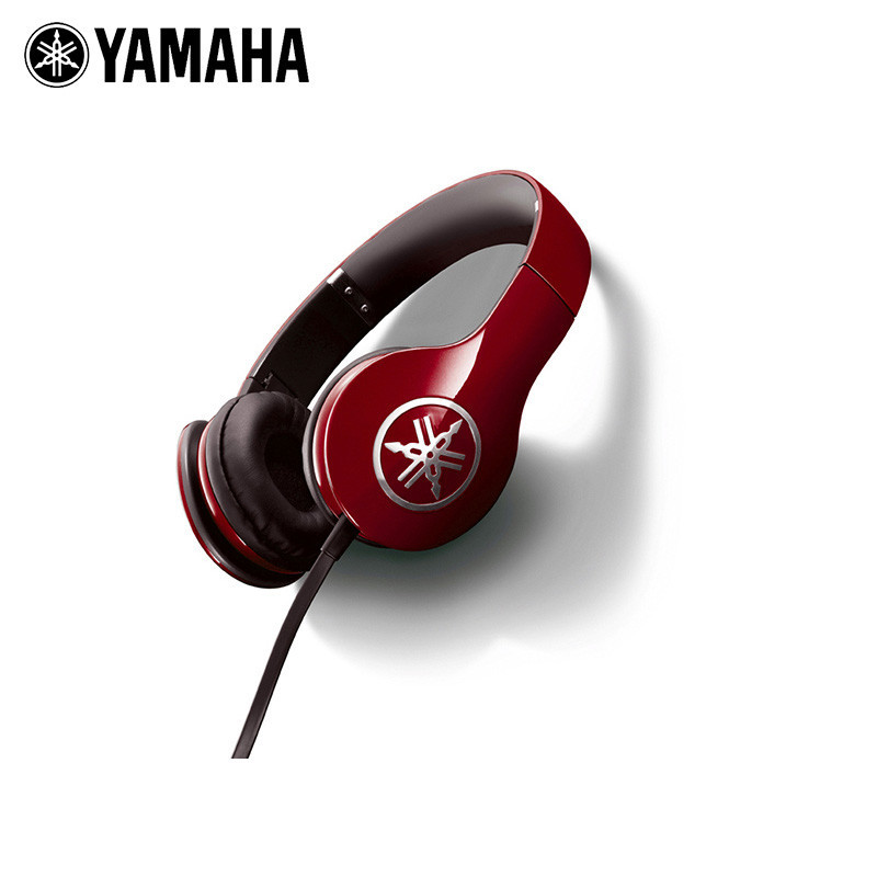 Yamaha/雅马哈 HPH-PRO300有线带麦折叠 头戴式魔音耳机 多彩时尚 高品质HiFi耳机 红色