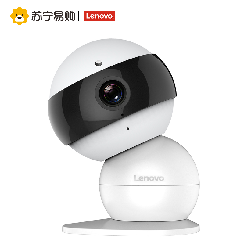 联想(Lenovo)看家宝 1080P高清智能摄像机 360°手动旋转 监控器家用无线WIFI夜视网络摄像头 远程监控