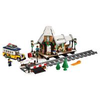 LEGO 乐高 Creator 创意百变 冬季村庄车站 10259 儿童塑料积木玩具 902颗 12岁以上