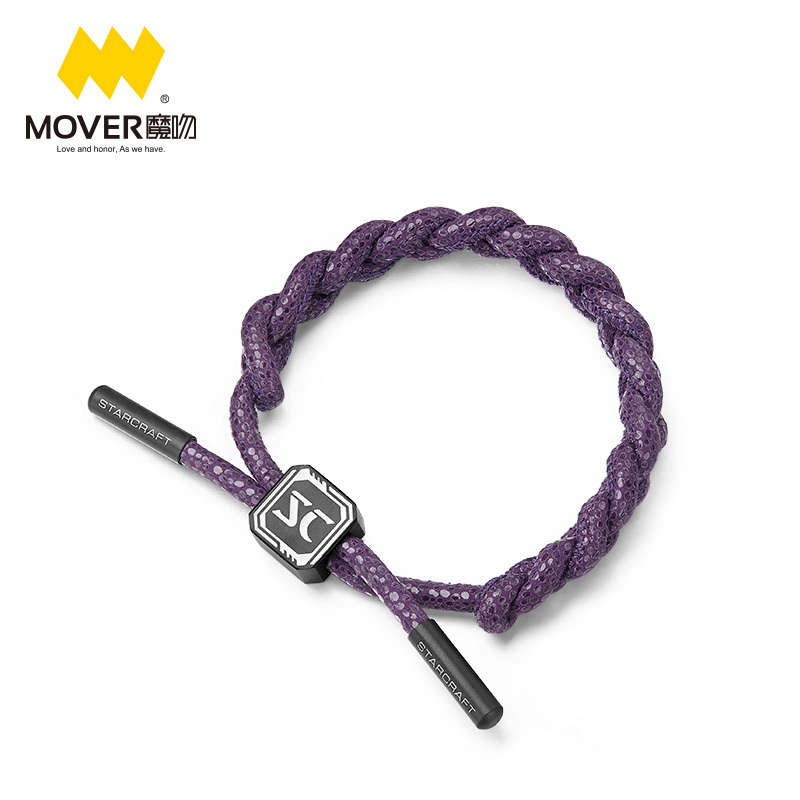 《星际争霸》暴雪正版授权 Mover魔吻 星际争霸腕带编织手绳手链