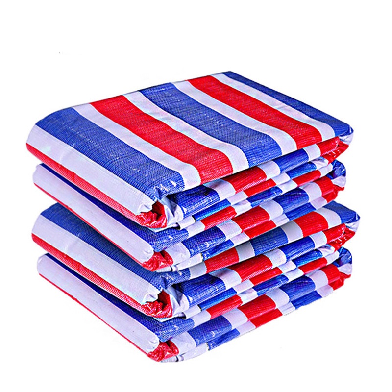 捷犀 彩条布 100g 6m宽 单位:M高清大图