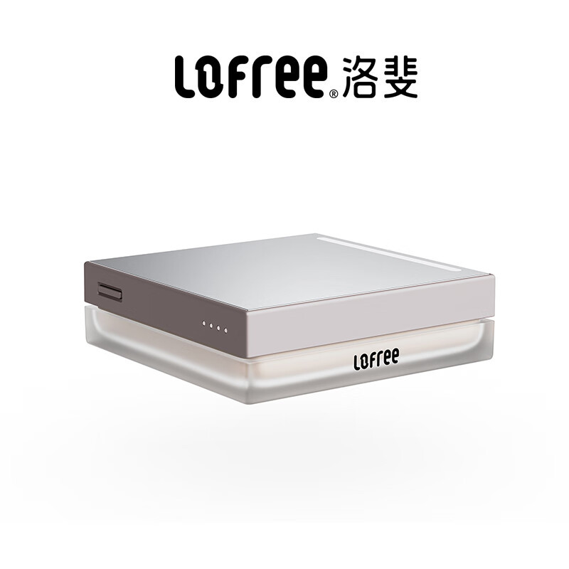 洛斐(LOFREE)HE114 镜光磁吸发光移动电源5000毫安 180°