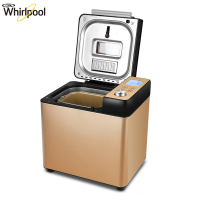 美国惠而浦(Whirlpool)面包机WBM-TS652K家用全自动多功能智能做烘烤面包机器铝合金内胆酸奶和面蛋糕机