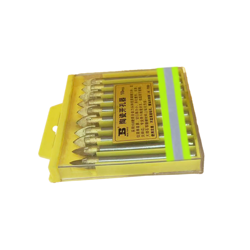 波斯(BOSI) 荧光系列陶瓷开孔器 12mm/10支 盒高清大图