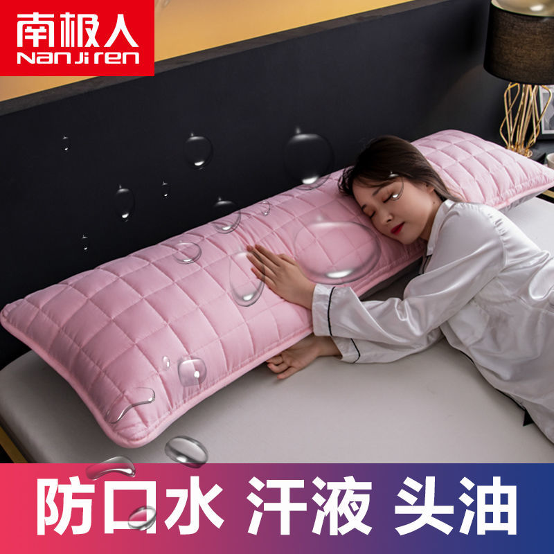 长枕套双人枕套1.2/1.5/1.8m情侣枕头套加长枕芯套高清大图