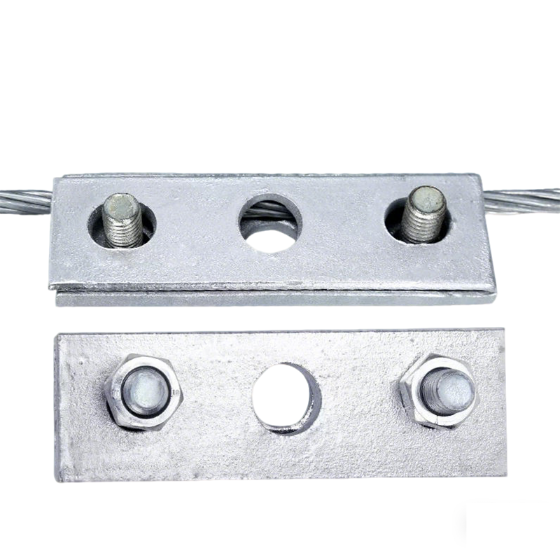 GYZXTX 三眼双槽钢绞线夹板 单位/付 GY-SC-02高清大图