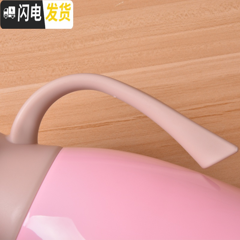 三维工匠保温水壶保温瓶保温壶家用大容量热水壶开水瓶暖水壶保暖瓶茶瓶 金玫瑰红色1.3加厚款