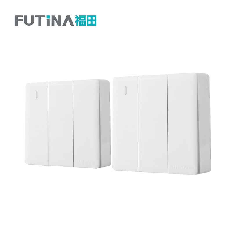 福田 开关 明装开关插座面板明线墙壁 单位：个高清大图